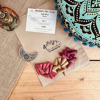 Meditation Mindful Incense Cones Night And Day Mix Blends, 3 of 9