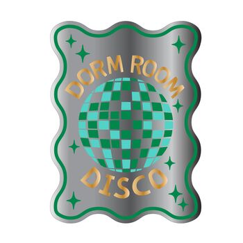 Bathroom Disco Decal Mirror, 4 of 7