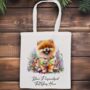 Personalised Pomeranian In Christmas Lights, thumbnail 5 of 10