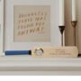 Personalised Mini Cricket Bat With Clock, thumbnail 7 of 12