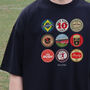 Liverpool Football Beer Mats 2nd Edition Oversized T Shirt, thumbnail 10 of 10