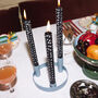 Polka Dot Pillar Candles, thumbnail 1 of 11