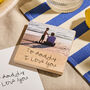 Personalised Photo Coaster With Engraved Handwriting, thumbnail 2 of 4