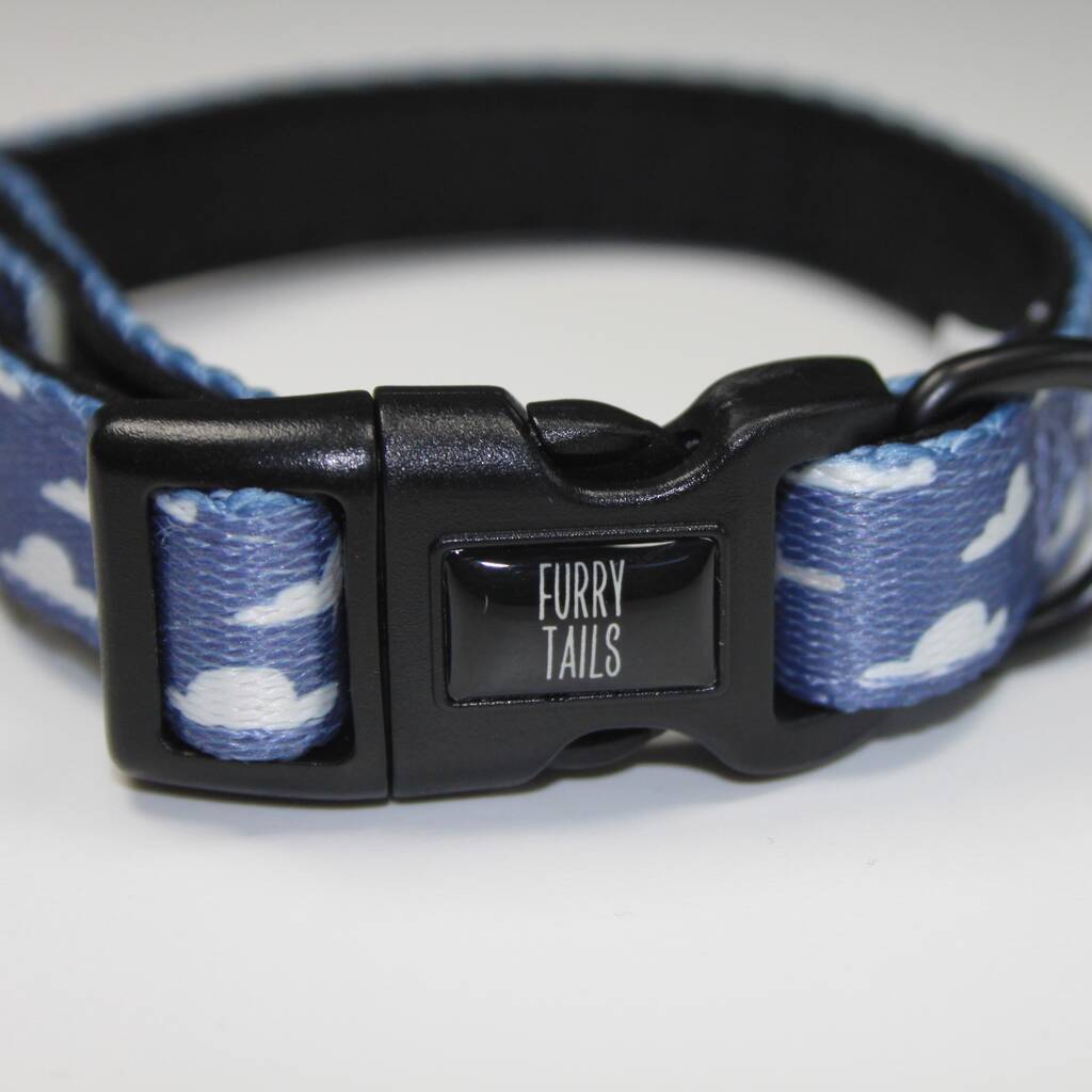 'Cotton Trails' Adjustable Dog Collar By Furry Tails