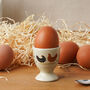Bramble Farm Chicken Egg Cup In Gift Box, thumbnail 1 of 7