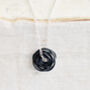 Oxidised Silver Black Nest Necklace, thumbnail 1 of 3