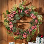 Luxury Country Orchard Christmas Wreath, thumbnail 1 of 7
