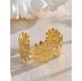 Monaco D'or Gold Ombré Vintage Flower Blossom Gift Bangle, thumbnail 2 of 4