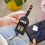 Personalised Leather Tee Holder / Golf Club Bag Tag, thumbnail 4 of 6