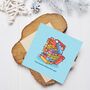 Cute Building Blocks Greetings Card, thumbnail 6 of 9