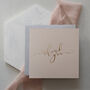 Calligraphy Thank You Cards Pack Of Five, thumbnail 2 of 7