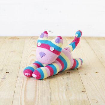 Make Your Own Sock Kitty Craft Kit, 2 of 7