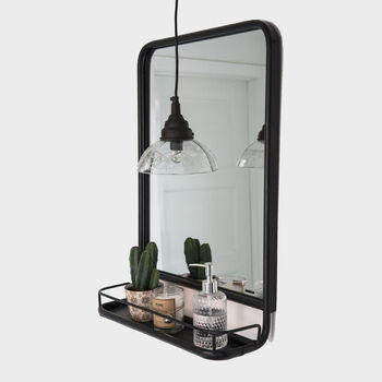 Wall Mirror With Mini Shelf, 5 of 12