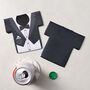 Personalised Tuxedo Shirt Can Cooler, thumbnail 2 of 4