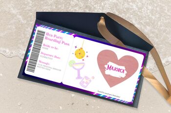 Hen Party Rodeo Boarding Pass, 2 of 6