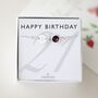 21st Birthday Gift For Her – Sterling Silver Birthstone And Initial Bracelet, thumbnail 1 of 10