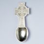 Personalised Celtic Cross Christening Spoon Gift, thumbnail 2 of 8