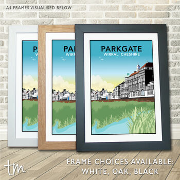 Parkgate, Wirral, Cheshire Print, 2 of 5