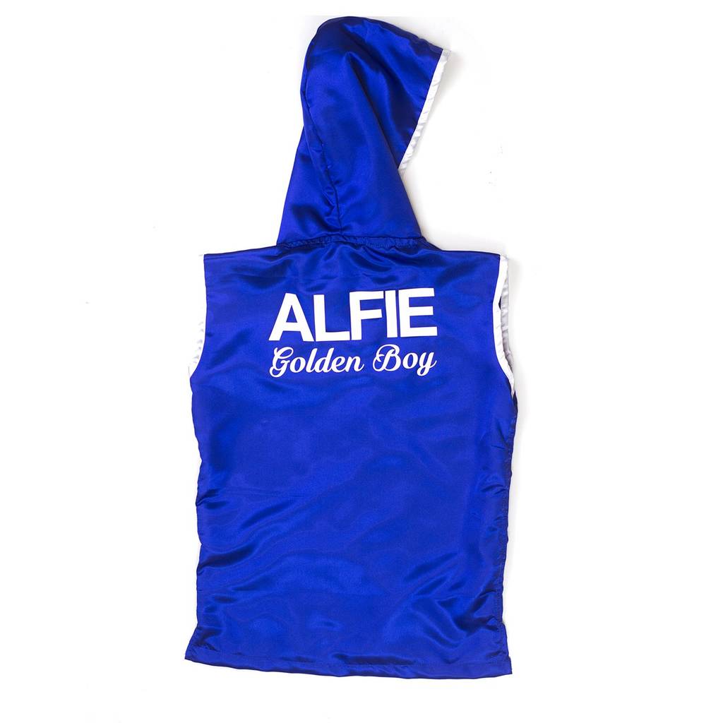 Download custom personalised sleeveless boxing ring jacket by we print balls | notonthehighstreet.com