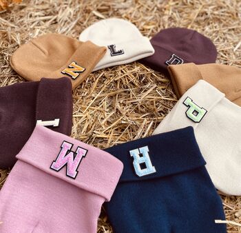 Personalised Cuffed Adult Beanies, 2 of 3