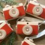 Wooden Toy Camera Christmas Keepsake Gift, thumbnail 1 of 2