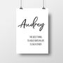 Inspiration Quote By Audrey Hepburn, thumbnail 2 of 2