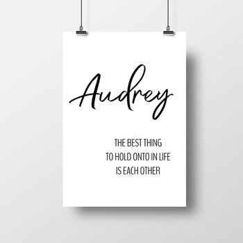 Inspiration Quote By Audrey Hepburn, 2 of 2