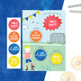 Personalised Football Invitations With Sticker Activity, thumbnail 1 of 3
