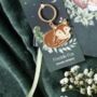 Fox Enamel Keyring, thumbnail 4 of 6