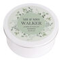 Personalised Botanical Wedding Cake Tin, thumbnail 5 of 5