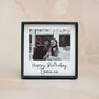 21st Birthday 9ct Gold Initial Necklace With Personalised Photobox, thumbnail 2 of 11