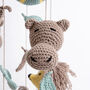 Lion And Snake Baby Mobile Easy Crochet Kit, thumbnail 4 of 8