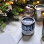 'Gingle Bells' Gin And Tonic Scented Candle, thumbnail 2 of 5