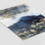 Watercolour Blue And Gold No.One, thumbnail 5 of 7
