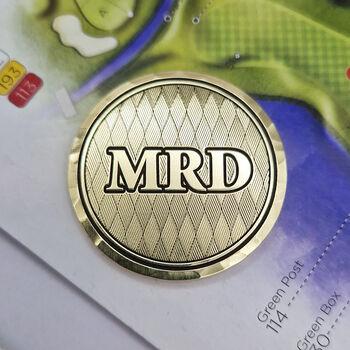 Personalised Golf Ball Marker With Your Initials, 3 of 8