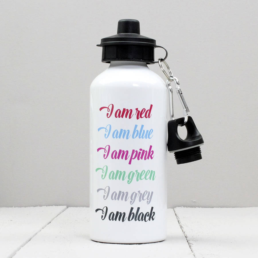 personalised 'for the desk of…' teacher's water bottle by xoxo ...