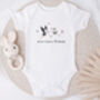 Personalised Baby Stork Bodysuit, thumbnail 1 of 3