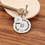 10th Anniversary Gift Shared Memories Pewter Keyring, thumbnail 2 of 7