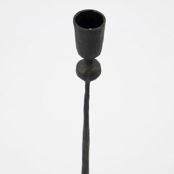Trivo Black Iron Candlestick, 4 of 6