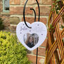 Acrylic Photo Heart Memorial Poem Wire Holder, thumbnail 1 of 4