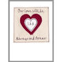Personalised Heart Wedding Anniversary Card For Wife, thumbnail 3 of 12
