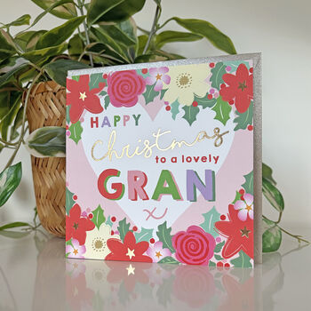Celebration Christmas Gran Card, 2 of 2