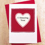 'One Amazing Year' 1st Anniversary Card, thumbnail 2 of 3