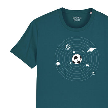 Everything Revolves Around Football Organic T Shirt, 2 of 5