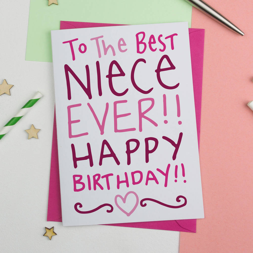 what to write in 16th birthday card for niece