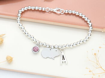 Guinea Pig Personalised Charm Bracelet, 5 of 10