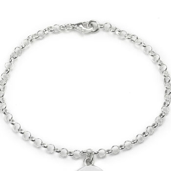 I Love You Sterling Silver Bracelet, 3 of 5