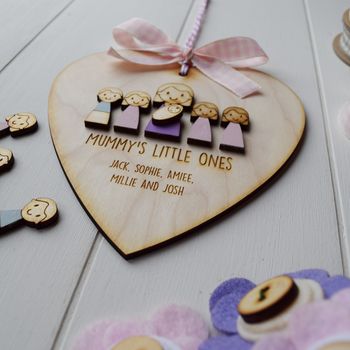 Personalised Mother's Day Keepsake Heart, 3 of 4