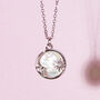 Mother Of Pearl Moon And Star Necklace, thumbnail 6 of 8