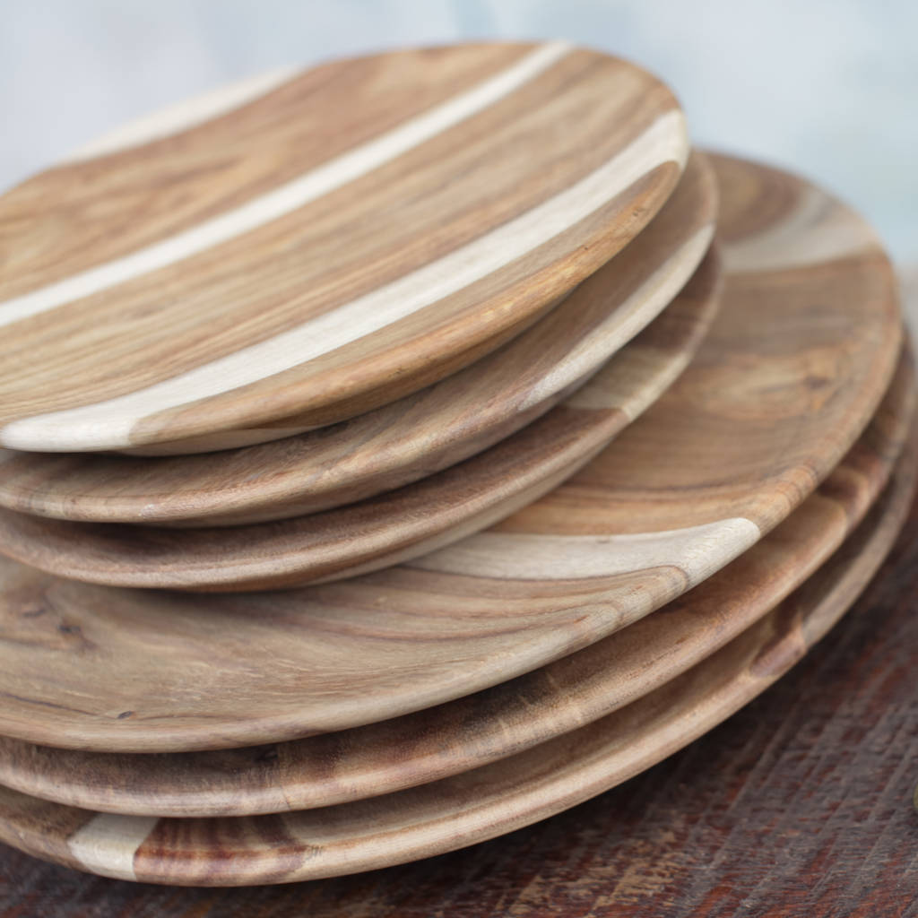 handmade wooden plate by all things brighton beautiful